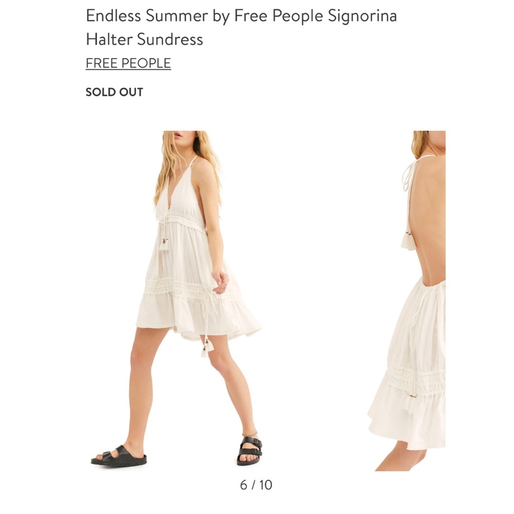 Free people white dress